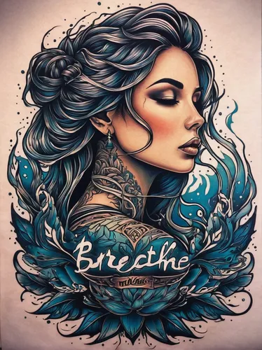 With every inhale and exhale, she cherished her 'Breathe' tattoo.,boho art,breizh,bryndza,blue buzzard,sea breeze,ibanez,breze,mazarine blue butterfly,to breathe,mazarine blue,zodiac sign libra,brina,