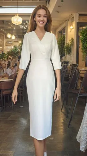 ostapenko,girl in white dress,sobchak,white dress,paparizou,a floor-length dress,hande,zissman,white winter dress,kirienko,livni,burcu,gulnara,gasparyan,dasha,sarikaya,spiridonova,soldatova,ceca,girl in a long dress,Female,Southern Europeans,Straight hair,Youth adult,M,Happy,Evening Dress,Indoor,Modern Cafe