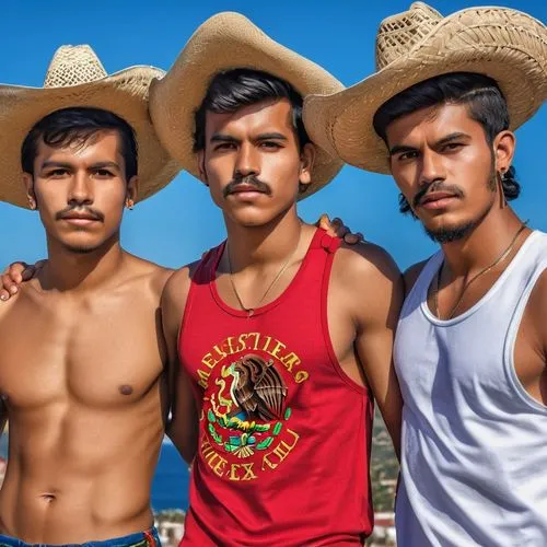 cuatro muchachos mexicanos con cortes de pelo y peinados a la moda
,salvadorans,salvadorians,vaqueros,mexicanos,nicaraguans,deportivos,salvadoreans,farmworkers,ecuadorans,peruanos,pescadores,mexican,m