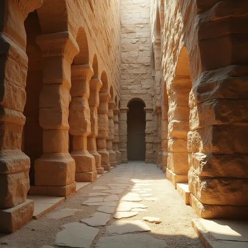 qasr al watan,sandstone wall,doorways,hadhramaut,sandstone,qasr al kharrana,entrances,karnak temple,bandiagara,medinet,qasr amra,darwazeh,passageways,makli,doorway,theed,archways,qasr,storerooms,saqqara,Photography,General,Realistic