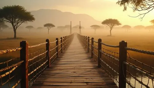 wooden bridge,teak bridge,hanging bridge,footbridge,boardwalks,walkway,footbridges,scenic bridge,foggy landscape,suspension bridge,golden bridge,wooden pier,morning mist,inle,adventure bridge,wooden path,inle lake,okavango,pathway,the mystical path,Photography,General,Realistic