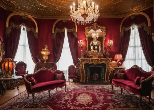 ornate room,royal interior,victorian room,chateau margaux,opulently,parlor,ritzau,villa cortine palace,great room,wade rooms,opulence,chambre,danish room,sitting room,rococo,the throne,opulent,baccarat,interior decor,chateauesque,Illustration,Realistic Fantasy,Realistic Fantasy 02