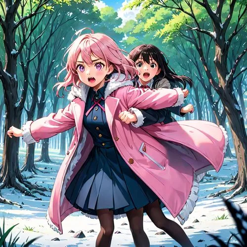 kokoro,sakura background,japanese sakura background,nadeshiko,natsuki,cinnamomi,Anime,Anime,Traditional