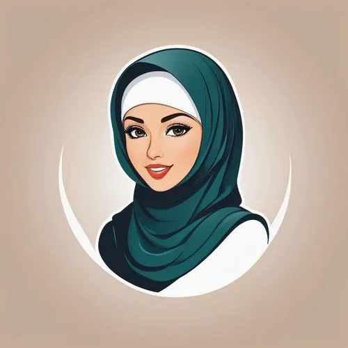 hijaber,hijab,muslim woman,islamic girl,muslima,vector illustration,jilbab,headscarf,muslim background,vector graphic,vector image,vector art,fashion vector,arabic background,arab,yemeni,abaya,muslim,vector graphics,arabian,Unique,Design,Logo Design