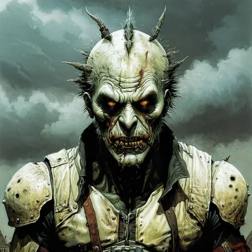 obertan,uruk,horrida,mushroomhead,tufnel,astaroth,Illustration,Realistic Fantasy,Realistic Fantasy 06