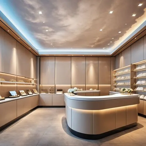 luxury bathroom,beauty room,jewellers,asprey,walk-in closet,luxury home interior,Photography,General,Realistic