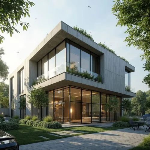 modern house,3d rendering,modern architecture,revit,contemporary,residential house,mid century house,render,cubic house,residential,smart house,frame house,cantilevers,glass facade,inmobiliaria,cube house,modern style,modern building,luxury home,hovnanian,Photography,General,Realistic