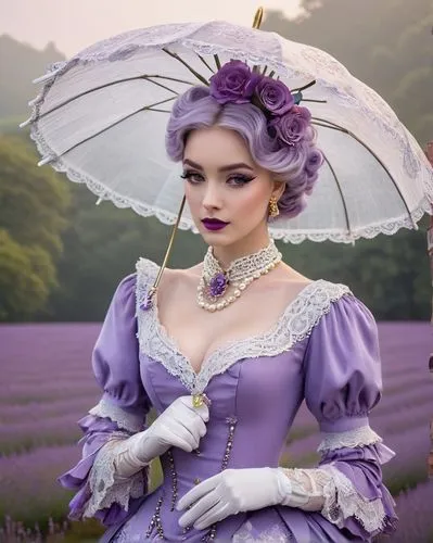 victorian lady,violetta,la violetta,veil purple,lavender,victoriana,the lavender flower,purple rose,lilac flower,victorian style,pale purple,violette,lavender fields,violaceous,purple lilac,lilac,violeta,lilac blossom,violet,purple landscape,Unique,3D,Isometric