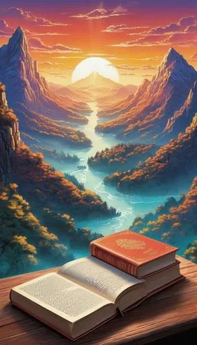 fantasy landscape,sci fiction illustration,magic book,open book,read a book,books,fantasy picture,the books,dune landscape,turn the page,library book,cartoon video game background,writing-book,book pages,landscape background,mountain and sea,novels,old books,background image,book electronic,Photography,Artistic Photography,Artistic Photography 15