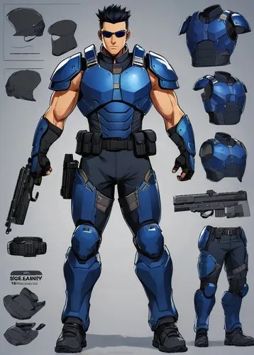 inafune,mercenary,megaman,3d man,kreder,raynor,Unique,Design,Character Design