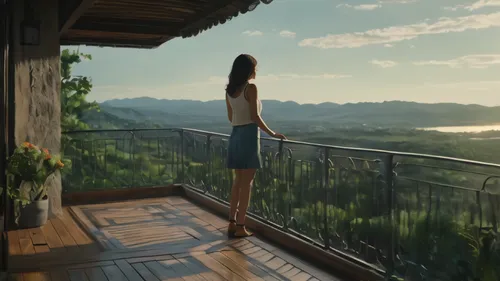 overlook,balcony,idyllic,block balcony,blue jasmine,veranda,tree house hotel,croft,with a view,balcony garden,summer evening,window sill,window view,studio ghibli,paris balcony,observation tower,philippines scenery,window to the world,the horizon,beautiful morning view,Photography,General,Natural