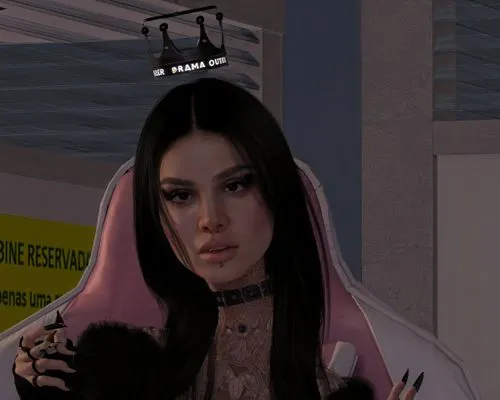 businesswoman,pink lady,abaya,goth woman,female model,business woman,hood,vampire woman,depressed woman,city ​​portrait,stressed woman,screenshot,render,artificial hair integrations,playstation 2,realdoll,gothic woman,evil woman,hooded,3d rendered