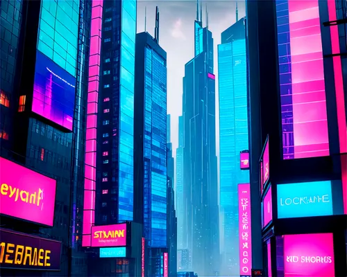 cybercity,shinjuku,metropolis,cyberscene,cyberworld,cityscape,cybertown,neons,cyberport,microdistrict,cyberpunk,colorful city,time square,neon arrows,noncorporate,skyscrapers,atmospheres,business district,bladerunner,neon sign,Unique,Paper Cuts,Paper Cuts 08