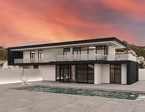 modern house,fresnaye,3d rendering,luxury home,dreamhouse,render