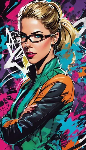 female doctor,super heroine,vector illustration,harley,birds of prey-night,rosa ' amber cover,fashion vector,vector graphic,vector art,superhero background,awesome arrow,portrait background,laurel,blogger icon,comic book,sprint woman,power icon,mobile video game vector background,sci fiction illustration,vector graphics,Conceptual Art,Graffiti Art,Graffiti Art 09