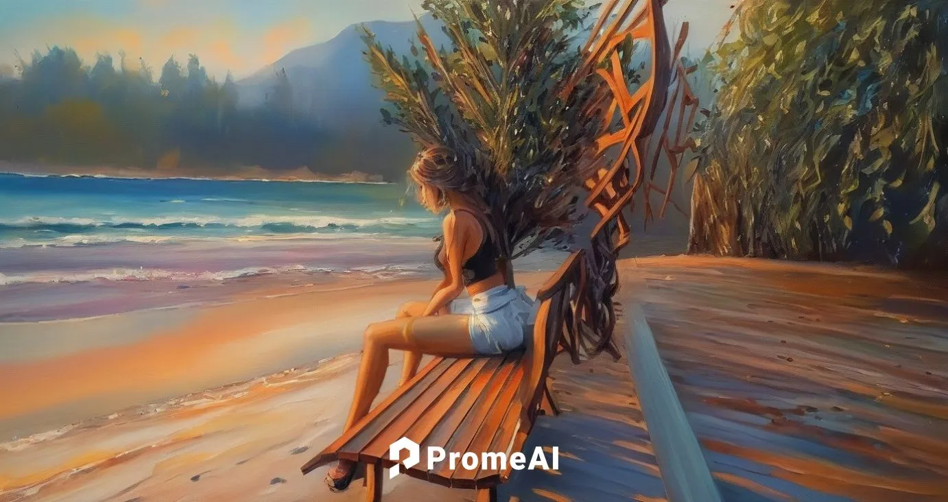 
,beach landscape,beach chair,wood and beach,deckchair,oil painting,indigenous painting,wooden swing,oil painting on canvas,beach umbrella,beach chairs,photo painting,beach furniture,art painting,beac