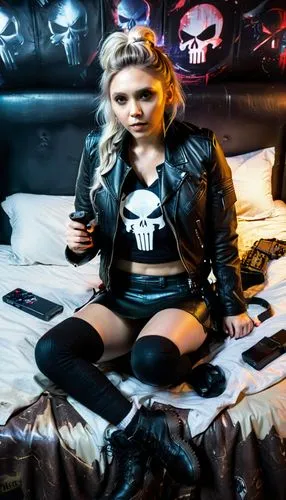 leather jacket,toni,bad girl,femme fatale,photo session in torn clothes,harley quinn,harley,punk,grunge,black leather,rocker,veronica,catrina,pvc,girl with gun,leather,latex clothing,girl with a gun,kali,tori,Conceptual Art,Fantasy,Fantasy 20