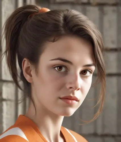 orange,orange robes,maya,clove,natural cosmetic,clementine,orange color,aperol,koto,mulan,girl portrait,daphne,lara,piper,cosmetic,croft,portrait of a girl,lis,the girl's face,goki,Photography,Cinematic