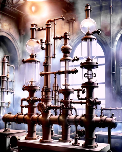 distillation,scientific instrument,potions,valves,pumping station,steam engine,plumbing fixture,engine room,the boiler room,candlesticks,alchemy,candlemaker,steam power,pipes,clockmaker,pipe work,faucets,orrery,two pipes,plumbing,Conceptual Art,Fantasy,Fantasy 22