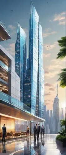 lexcorp,futuristic architecture,difc,sky space concept,guangzhou,damac,capitaland,citicorp,cybercity,skyscapers,skyscrapers,songdo,oscorp,tallest hotel dubai,skyscraping,glass building,glass facade,skylstad,supertall,changfeng,Unique,Design,Sticker