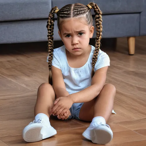 unhappy child,child is sitting,girl sitting,toddler shoes,child crying,cornrows,worried girl,toddler,child girl,child portrait,child model,child,a child,lonely child,fed up,children is clothing,children's photo shoot,child protection,little child,nori,Photography,General,Realistic