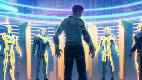 evangelion unit-02,dr. manhattan,ascension,cg artwork,cyberpunk,valerian,evangelion eva 00 unit,neon human resources,concept art,human chain,transcendence,sci fiction illustration,evangelion,would a b