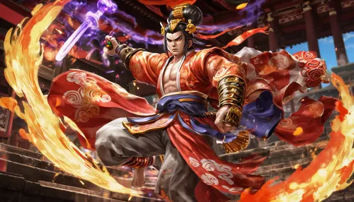 yi sun sin,wuchang,xing yi quan,shuanghuan noble,sensoji,bianzhong,takuan,flame spirit,red lantern,dragon li,mapo doufu,qi-gong,guilinggao,fire master,tai qi,jeongol,ganghwado,haegen,xun,jiaogulan,Conceptual Art,Fantasy,Fantasy 26