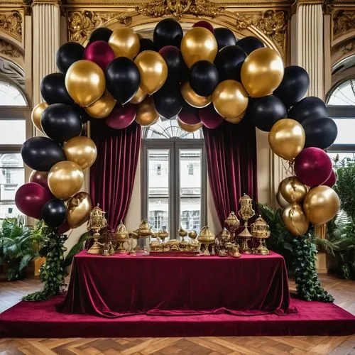 gold and black balloons,balloons mylar,party decorations,party decoration,decorations,kristbaum ball,corner balloons,wedding decorations,christmas gold and red deco,wedding decoration,tablescape,ballroom,gold new years decoration,reception,golden weddings,balloon envelope,star balloons,balloons,heart balloons,royal interior