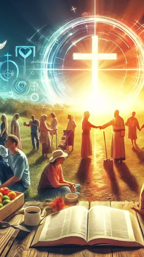 contemporary witnesses,church faith,new testament,connectedness,salt and light,divine healing energy,holy supper,disciples,jesus christ and the cross,pentecost,sermon,church painting,biblical narrative characters,religious celebration,sci fiction illustration,the cultivation of,background image,bibliology,bible study,christ feast