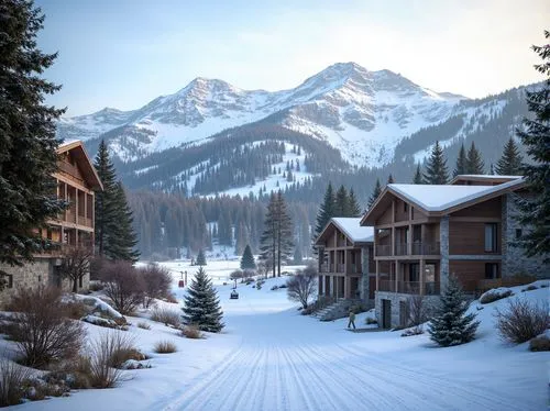 winter landscape,winter village,snowy landscape,winter background,christmas landscape,ski resort,snow landscape,the cabin in the mountains,winterplace,syberia,winter house,winter wonderland,norquay,telluride,house in the mountains,snow house,mountain huts,avoriaz,snowshoe,chalet