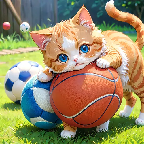 treibball,basketball player,ball,outdoor basketball,playing with ball,basketball,torball,ball sports,animal sports,ginger cat,ginger kitten,vector ball,ball play,playing sports,ball-shaped,cute cat,cat vector,sports balls,kat,streetball,Anime,Anime,General