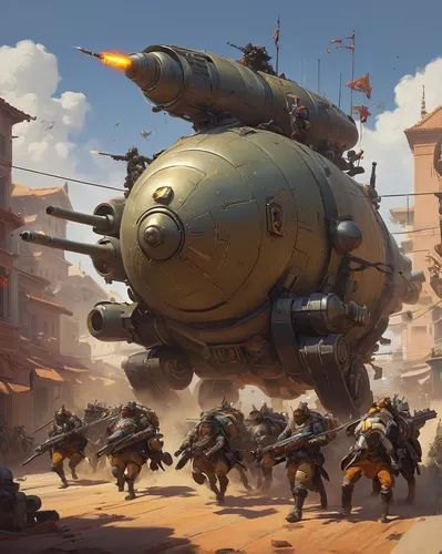 tank ship,landing ship  tank,airships,army tank,storm troops,combat vehicle,concept art,metal tanks,artillery,airship,active tank,lost in war,warthog,battlefield,american tank,gun turret,zeppelins,invasion,tanks,russian tank,Illustration,Realistic Fantasy,Realistic Fantasy 28