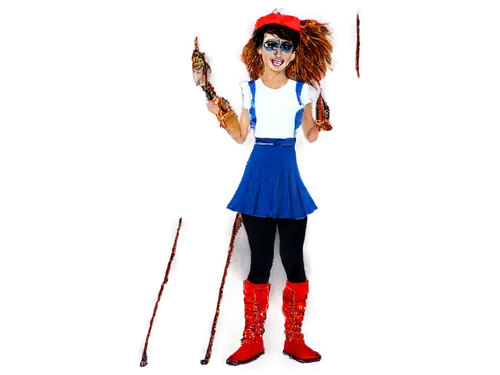 raggedy ann,derivable,stargirl,dorothy,riska,anabelle,pippi longstocking,storybook character,dressup,fundora,asuka langley soryu,darci,vanwyngarden,superheroine,lutin,cinnamon girl,halloween witch,red shoes,fantasy girl,harley quinn,Illustration,Retro,Retro 21