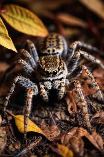 wolf spider,araneus,baboon spider,edged hunting spider,araneus cavaticus,european garden spider,tarantula,funnel web spider,tangle-web spider,jumping spider,araneus diadematus,orb-weaver spider,walking spider,widow spider,garden spider,spider the golden silk,st andrews cross spider,arachnid,spider,athene noctua,Illustration,Japanese style,Japanese Style 20