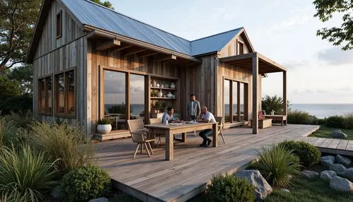 summerhouse,summer house,summer cottage,deckhouse,house by the water,beach house,dunes house,oceanfront,beach hut,inverted cottage,floating huts,wooden house,beachfront,wooden decking,timber house,beachhouse,3d rendering,esalen,holiday home,stilt house