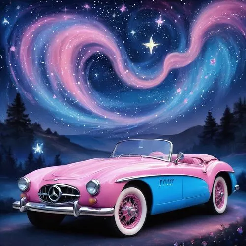 mercedes benz 190 sl,mercedes 190 sl,mercedes-benz 190 sl,mercedes-benz 190sl,mercedes-benz 300 sl,mercedes-benz 300sl,pink car,moon car,mercedes star,300 sl,300sl,classic cars,3d car wallpaper,mercedes benz,bobby-car,classic mercedes,190sl,classic car,mercedes -benz,mercedes-benz,Illustration,Realistic Fantasy,Realistic Fantasy 02