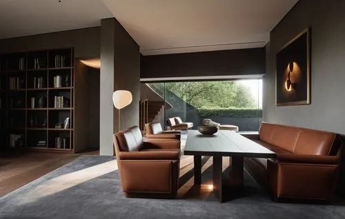 minotti,corten steel,natuzzi,reading room,interior modern design,sitting room,Photography,General,Realistic