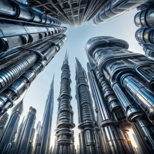 dubai,futuristic architecture,dubai marina,tallest hotel dubai,burj khalifa,burj,tall buildings,futuristic landscape,largest hotel in dubai,organ pipes,metropolis,skyscrapers,urban towers,industrial t