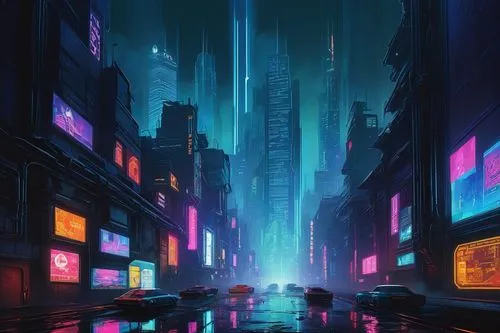 cyberpunk,cityscape,shinjuku,tokyo city,metropolis,futuristic landscape,colorful city,tokyo,shanghai,fantasy city,vapor,futuristic,city at night,dystopian,taipei,urban,dusk,hong kong,city,evening city,Illustration,Retro,Retro 15