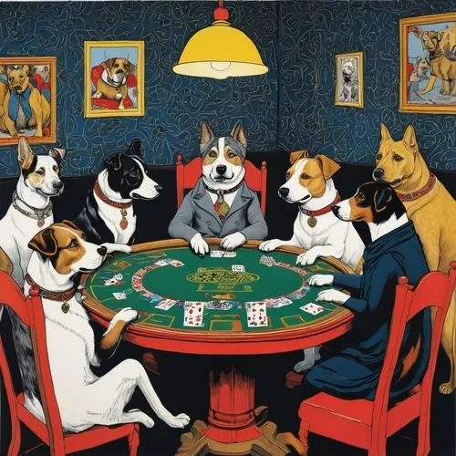 poker,poker table,dice poker,dog racing,poker set,kennel club,gambler,dog cafe,gamble,playing dogs,roulette,dogecoin,poker chips,playing cards,blackjack,round animals,the animals,dog street,rotglühender poker,card game,Illustration,Black and White,Black and White 20