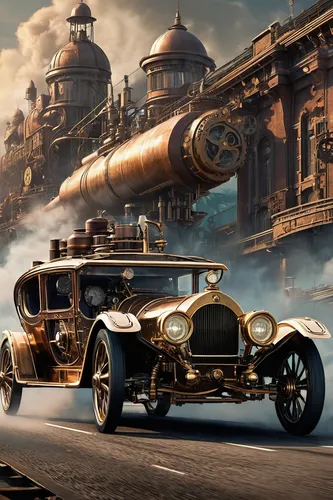 steam car,steampunk,packard patrician,steam roller,steam engine,steampunk gears,rolls-royce silver ghost,bugatti royale,steam machine,morgan lifecar,steam power,world champion rolls,rusty cars,vintage cars,daimler majestic major,antique car,rolls-royce 20/25,locomobile m48,rolls-royce,steam machines,Conceptual Art,Fantasy,Fantasy 25