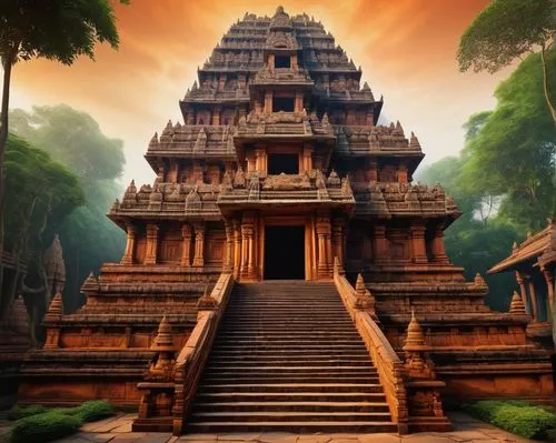 asgiriya,gopura,gopuram,vimana,thirumal,paramara,tirthankara,phanom,mamallapuram,temple,lanka,pravara,visalakshi,viriya,madhwa,sringeri,vidhana,pallavas,ayuthaya,dharmapala,Illustration,Abstract Fantasy,Abstract Fantasy 21