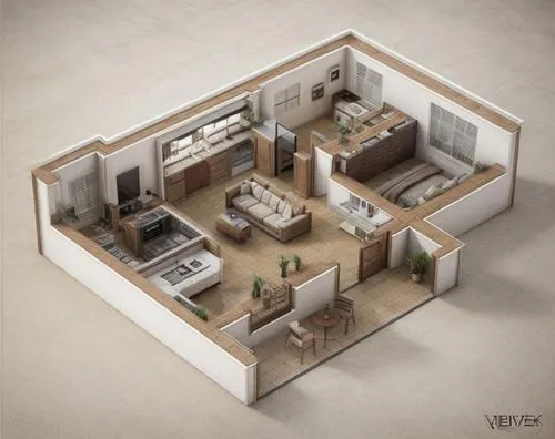 an apartment,miniature house,apartment,shared apartment,isometric,cube house,floorplan home,apartment house,apartments,loft,small house,inverted cottage,cubic house,modern office,penthouse apartment,sky apartment,creative office,one-room,modern room,doll house,Interior Design,Floor plan,Interior Plan,Japanese