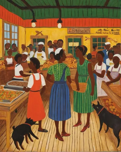 anmatjere women,khokhloma painting,the market,women at cafe,ghana,benin,girl in the kitchen,afro american girls,fruit market,angolans,rwanda,black women,african art,haiti,market,folk art,african culture,large market,ghanaian cedi,beautiful african american women,Art,Artistic Painting,Artistic Painting 25