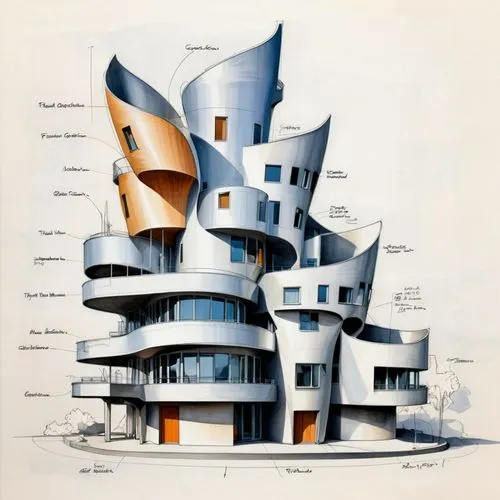 Architecture Sketch of  a cat shape architecture,archigram,hejduk,karchner,gehry,corbu,docomomo,seidler,bauhaus,tschumi,lasdun,futuristic architecture,architectura,malaparte,habitat 67,acconci,constru