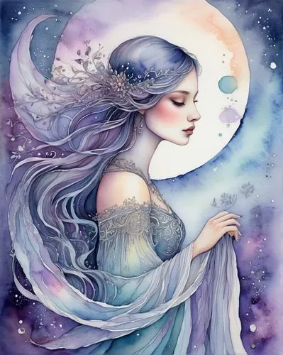 blue moon rose,moonchild,fairie,moonbeam,moonbeams,moonflower,moon phase,blue moon,earthshine,imbolc,the snow queen,selene,purple moon,celestial body,faerie,zodiac sign libra,queen of the night,amphitrite,moon and star background,moon night,Unique,Paper Cuts,Paper Cuts 01