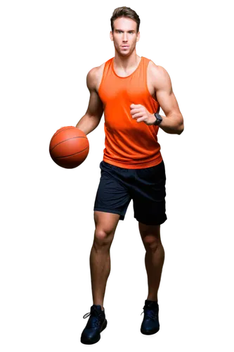 Basketball player, dynamic pose, sweat droplets, athletic wear, sneakers, basketball in hand, intense facial expression, muscular arms, realistic skin texture, soft focus background, shallow depth of 