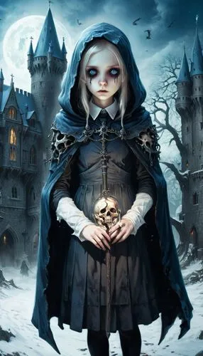 lenore,gothic portrait,gothic woman,dollmaker,ravenloft,isoline,bonnefoy,gothicus,ghostley,malefic,witchfinder,gothic,magistra,gretel,lodgers,schierstein,volturi,gothic style,lacrimosa,coraline,Illustration,Realistic Fantasy,Realistic Fantasy 47