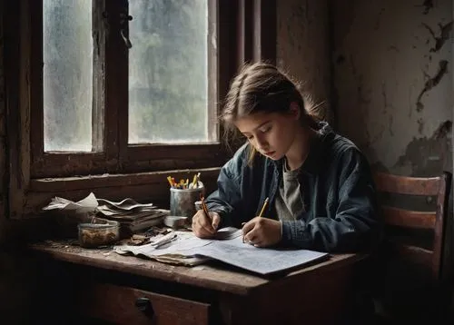 girl studying,child with a book,child writing on board,little girl reading,children studying,the girl studies press,writer,to write,scholar,learn to write,tutor,writing-book,girl drawing,children drawing,child's diary,girl in a historic way,girl at the computer,author,home schooling,write,Photography,Documentary Photography,Documentary Photography 22