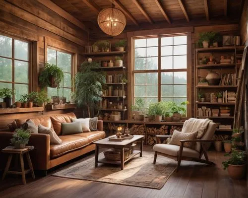 bookcases,bookshelves,sunroom,bookcase,living room,livingroom,rustic aesthetic,sitting room,reading room,bookshelf,wooden windows,book wall,nook,great room,rustic,study room,interior design,loft,family room,danish room,Illustration,Paper based,Paper Based 18